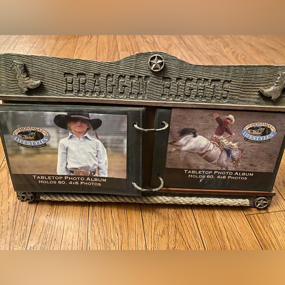 Cowgirl photo frame